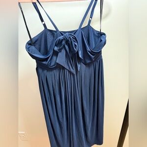 Essentials Blue Midi Dress